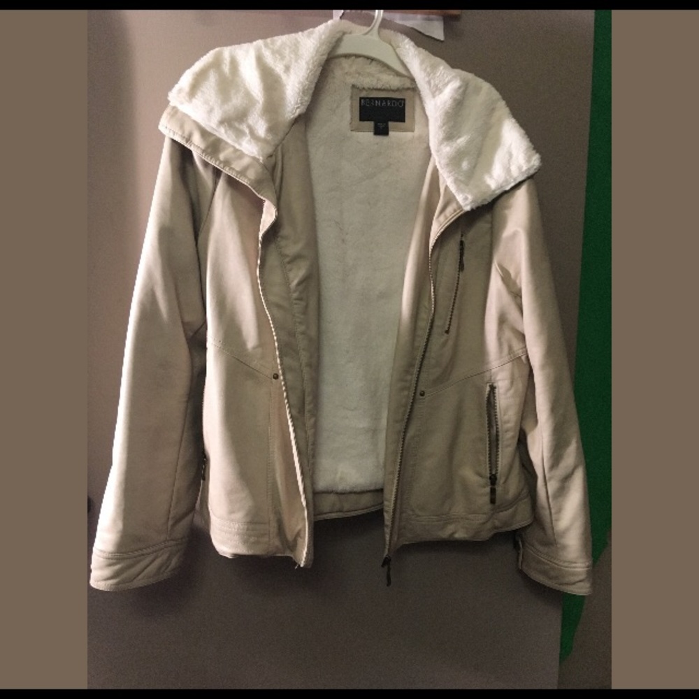 Bernardo leather jacket